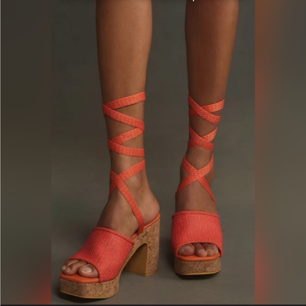 Matisse Magnolia Tie-Up Heels